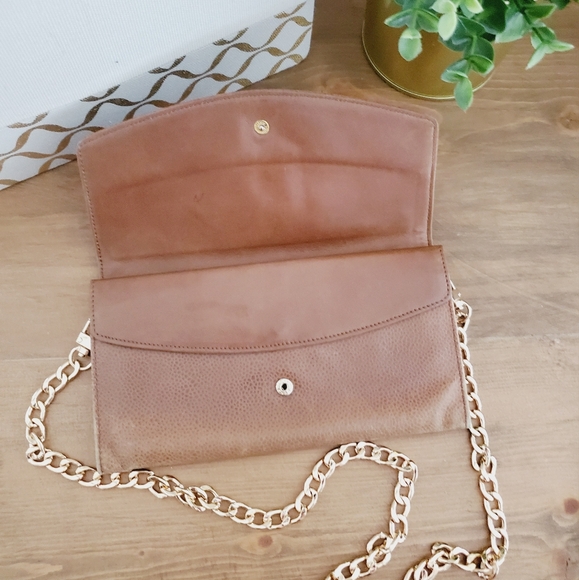 CHANEL WOC CC Wallet on a Chain / Crossbody Bag Upcycled Vintage Conversion Bag - Picture 12 of 16